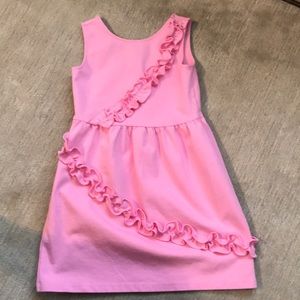 Janie and Jack pink ruffle dress